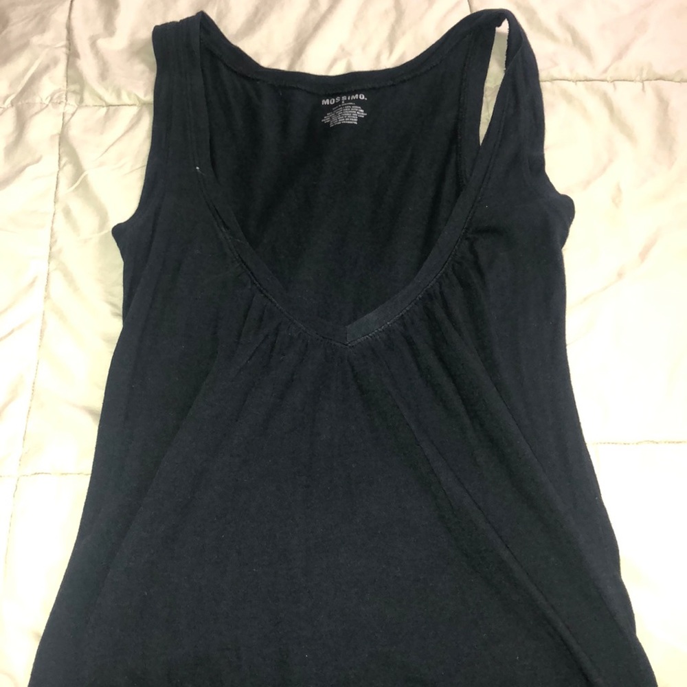 Deep v neck tank top